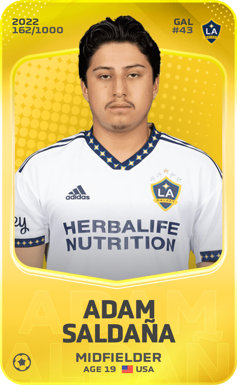 Adam Saldaña 2022-23 • Limited 162/1000