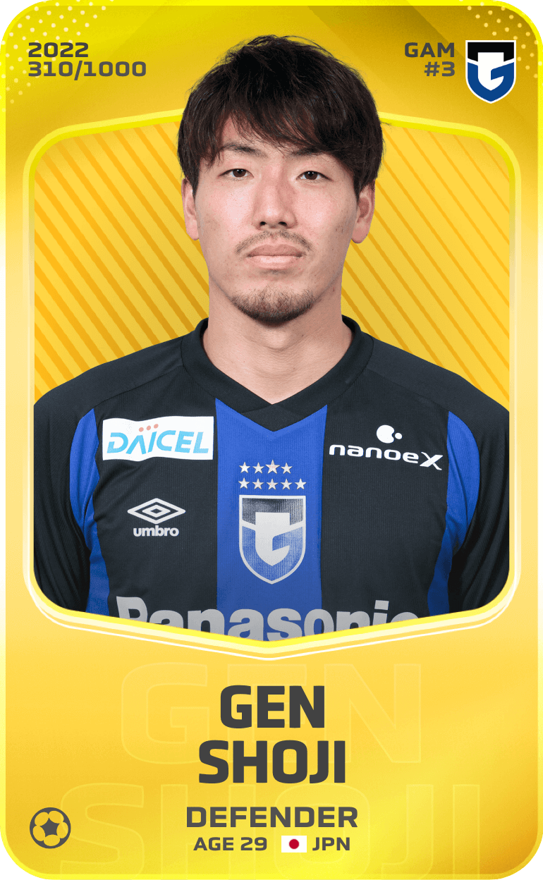 Gen Shoji 2022-23 • Limited 310/1000