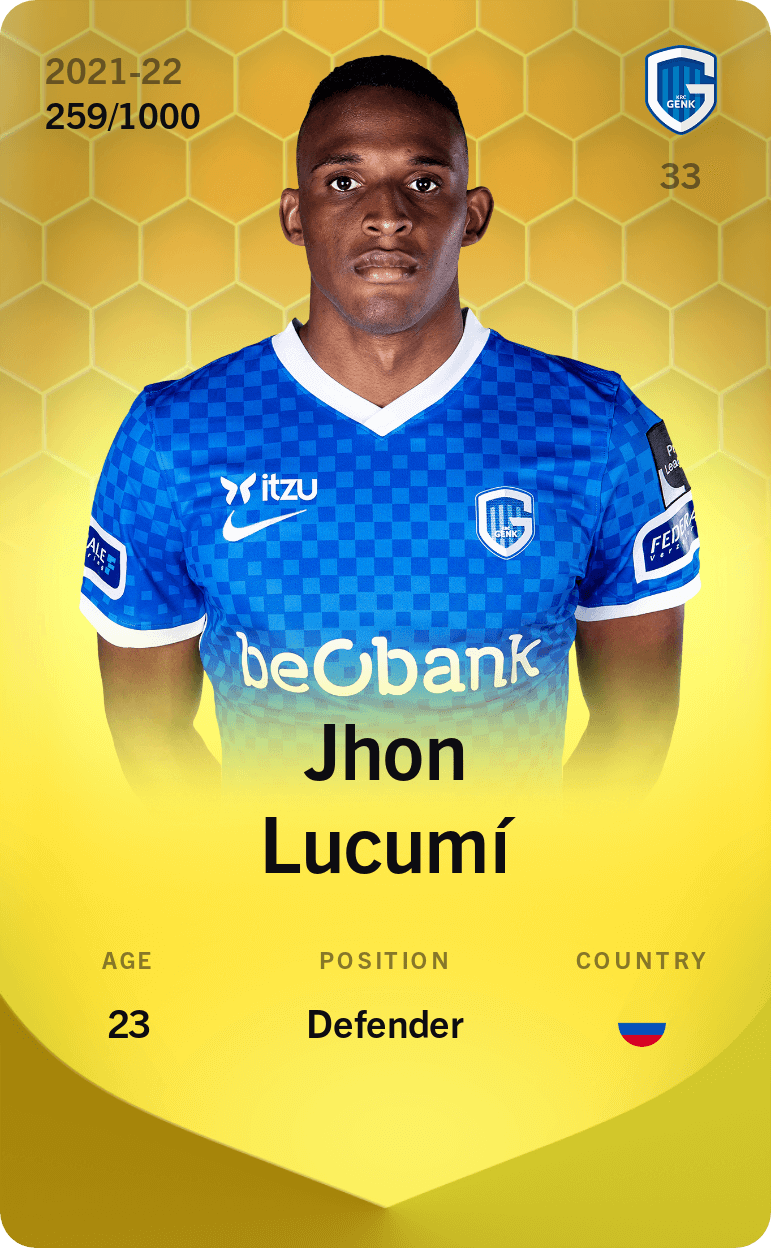 Jhon Lucumí 2021-22 • Limited 259/1000