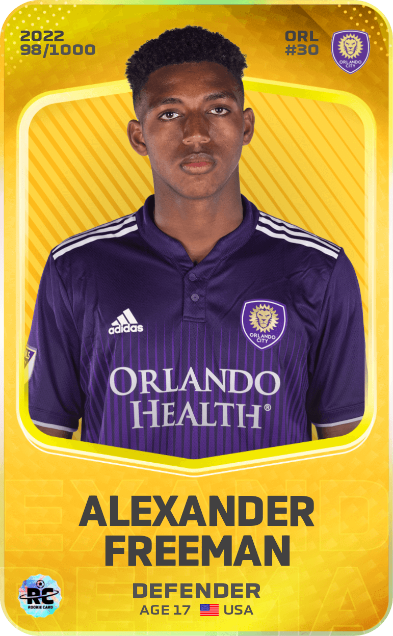 Alexander Freeman 2022-23 • Limited 98/1000
