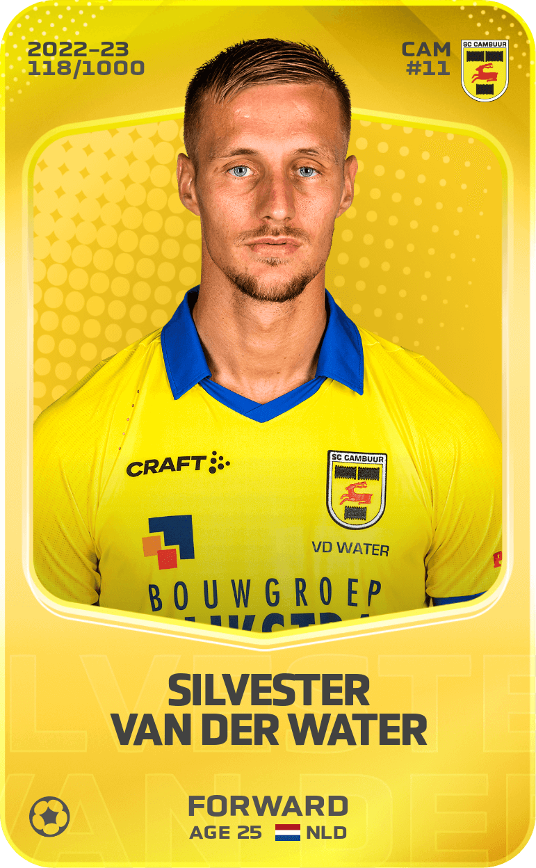 Silvester van der Water 2022-23 • Limited 118/1000