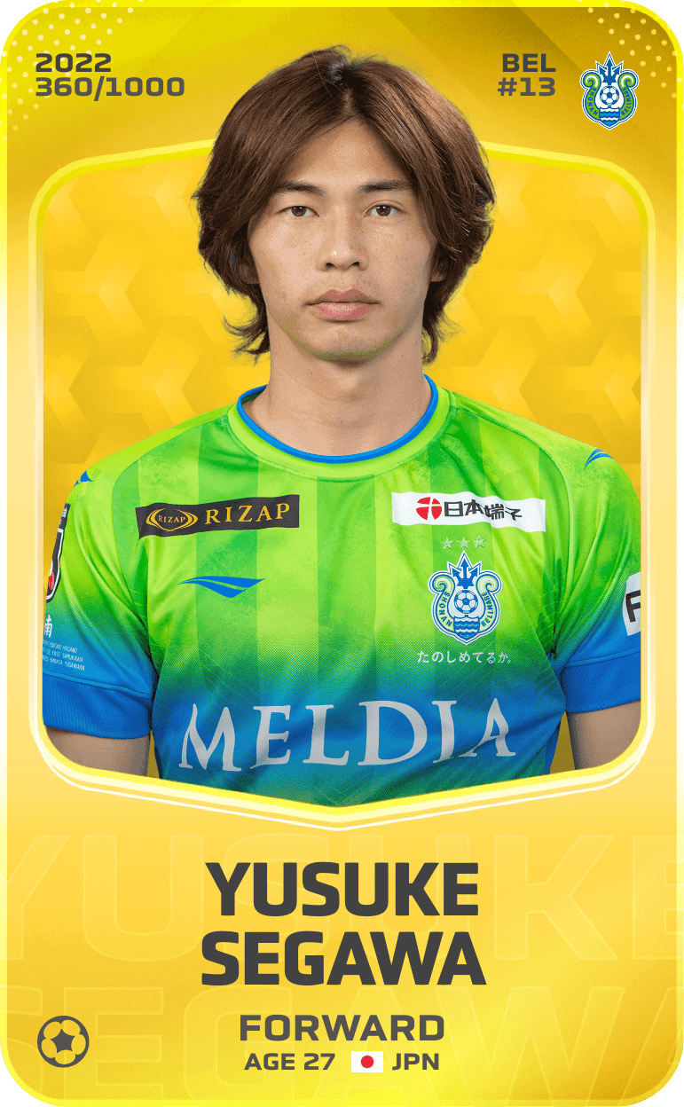 Yusuke Segawa 2022-23 • Limited 360/1000