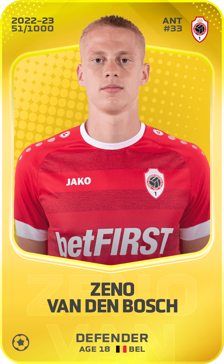 Zeno Van Den Bosch 2022-23 • Limited 51/1000