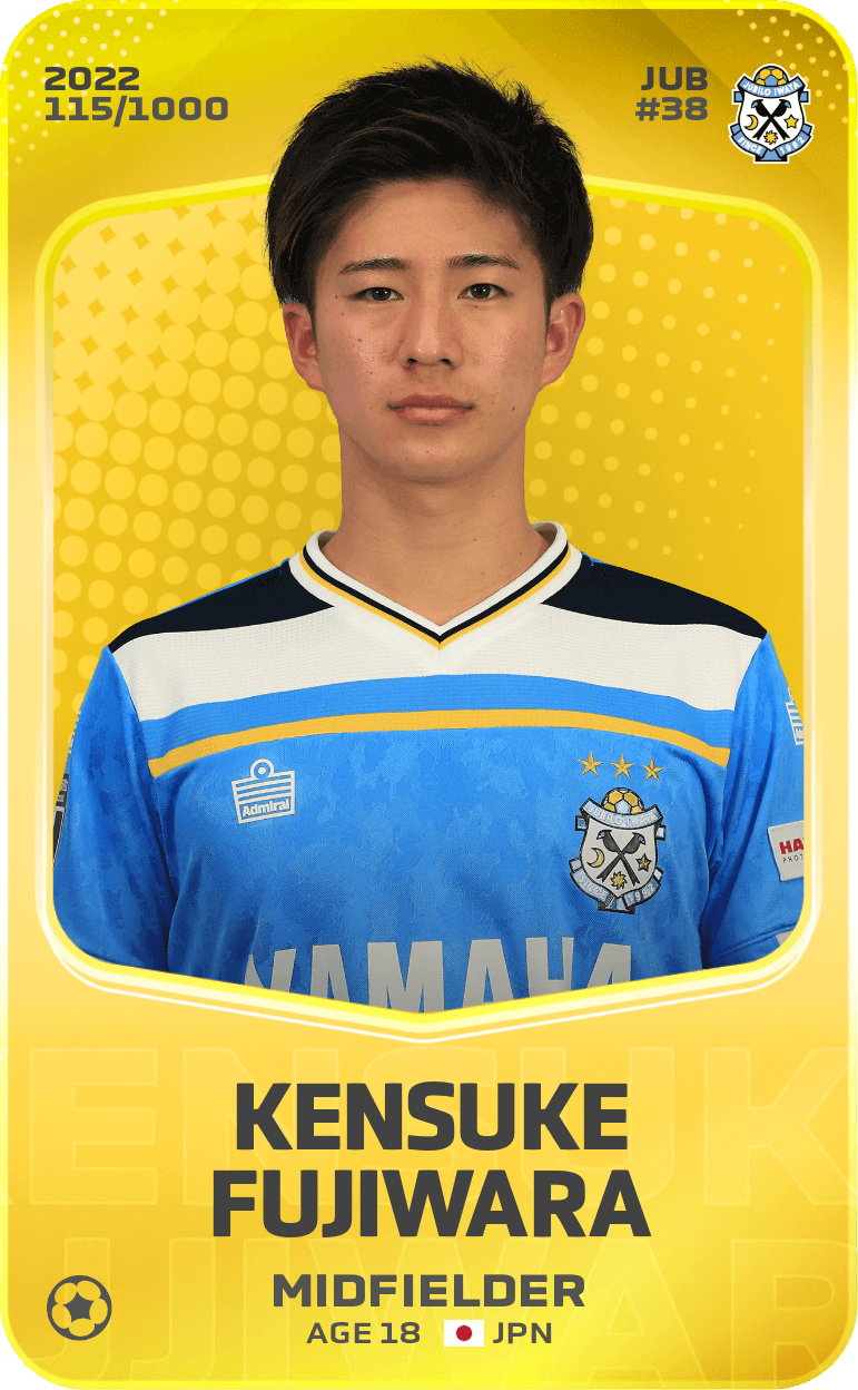 Kensuke Fujiwara 2022-23 • Limited 115/1000