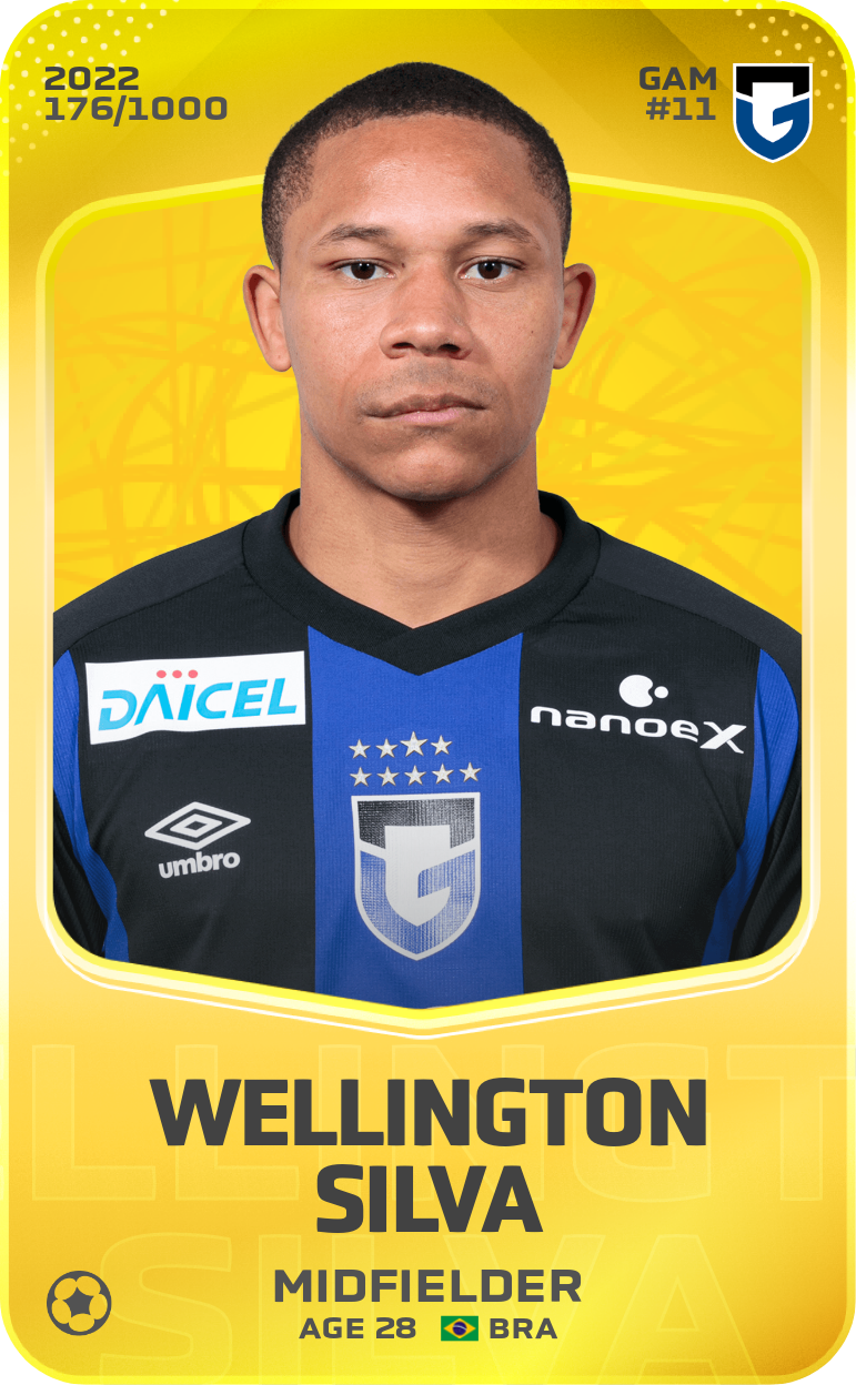 Sorare - Sorare Official - Wellington Silva 2022-23 • Limited 176/1000 - NFT # 29434450913827304356679814645762887182082893120289013916850601436933631853