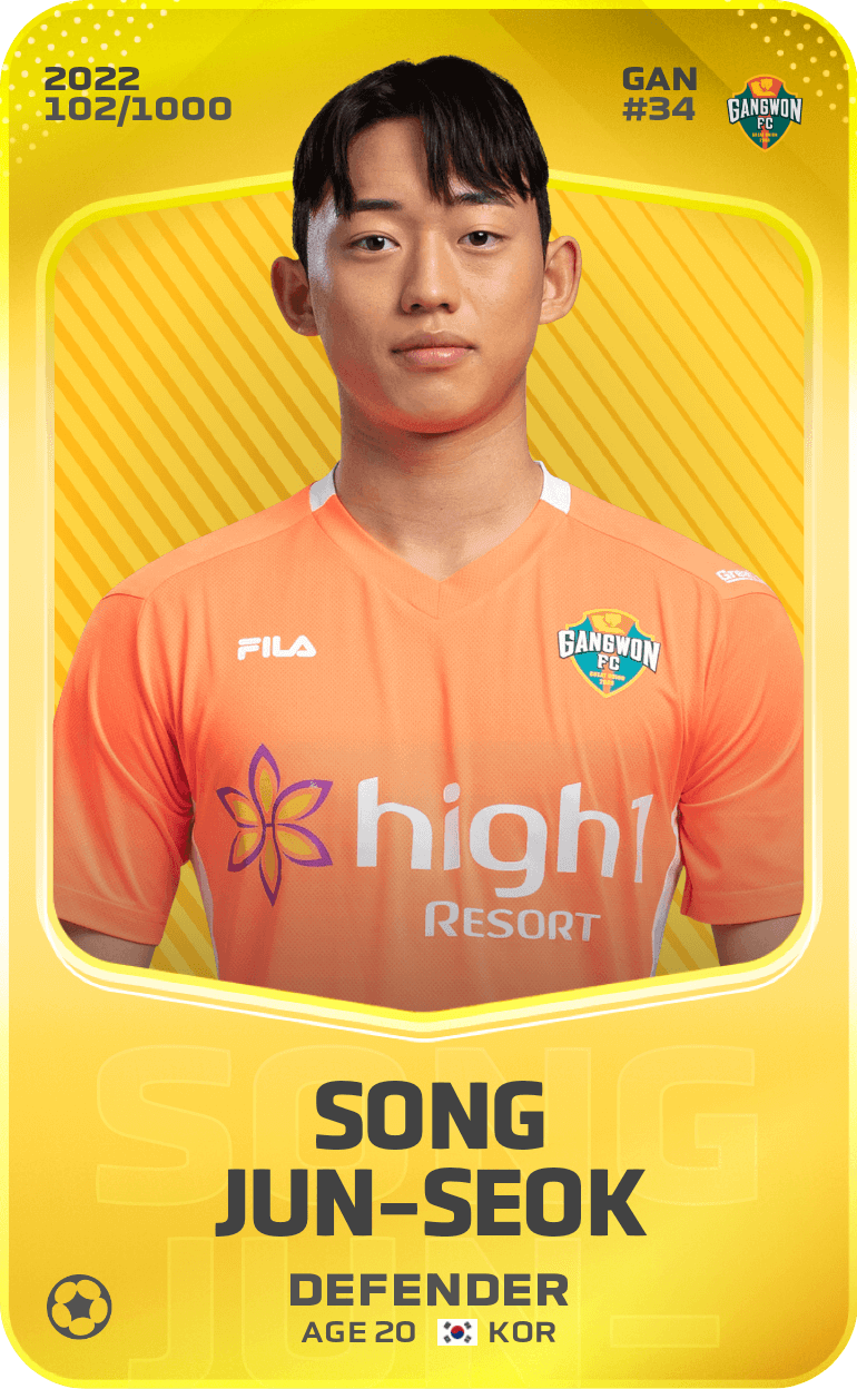 Song Jun-Seok 2022-23 • Limited 102/1000