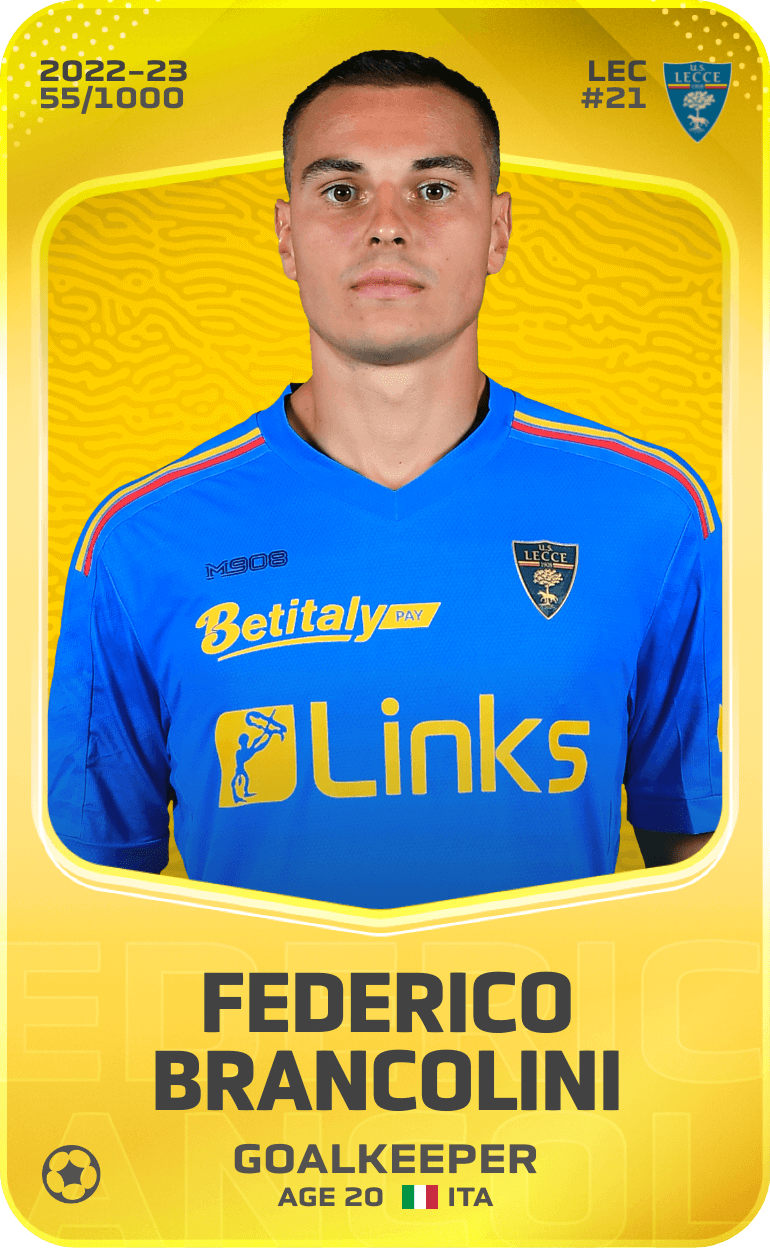 Federico Brancolini 2022-23 • Limited 55/1000