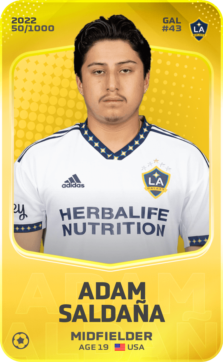 Adam Saldaña 2022-23 • Limited 50/1000