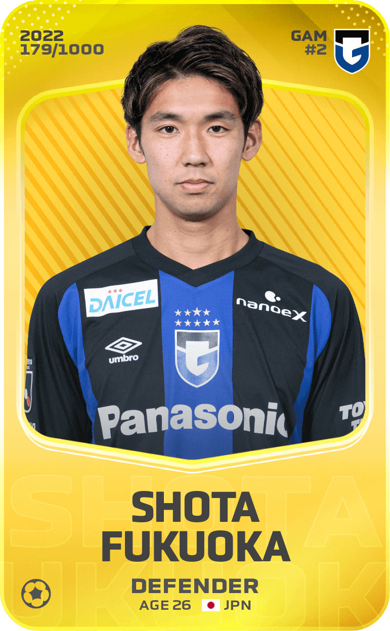 Shota Fukuoka 2022-23 • Limited 179/1000