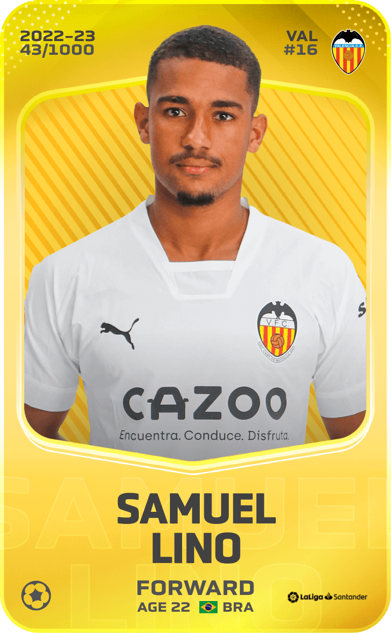 Samuel Lino 2022-23 • Limited 43/1000