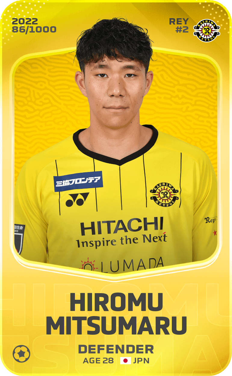 Hiromu Mitsumaru 2022-23 • Limited 86/1000
