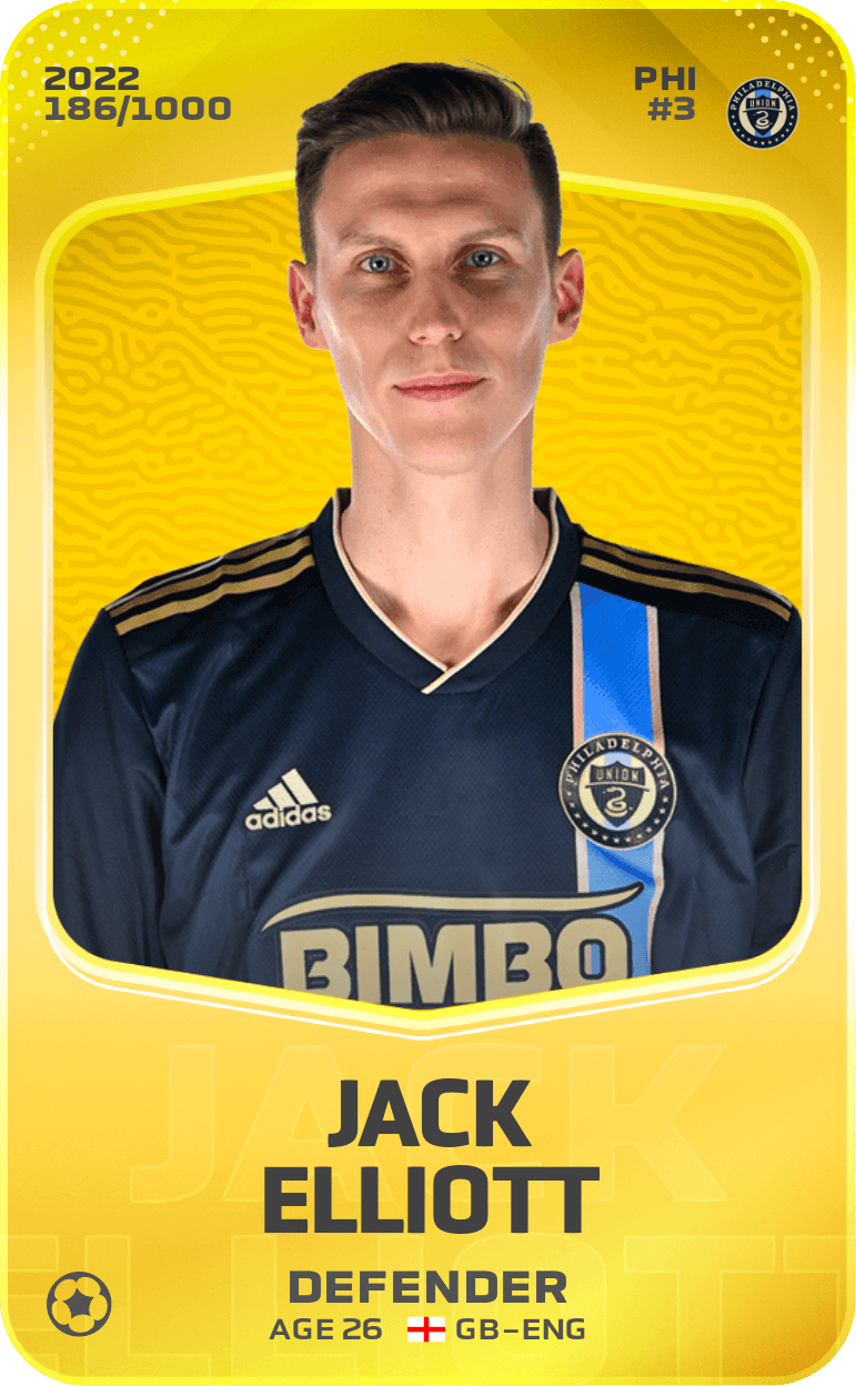 Jack Elliott 2022-23 • Limited 186/1000