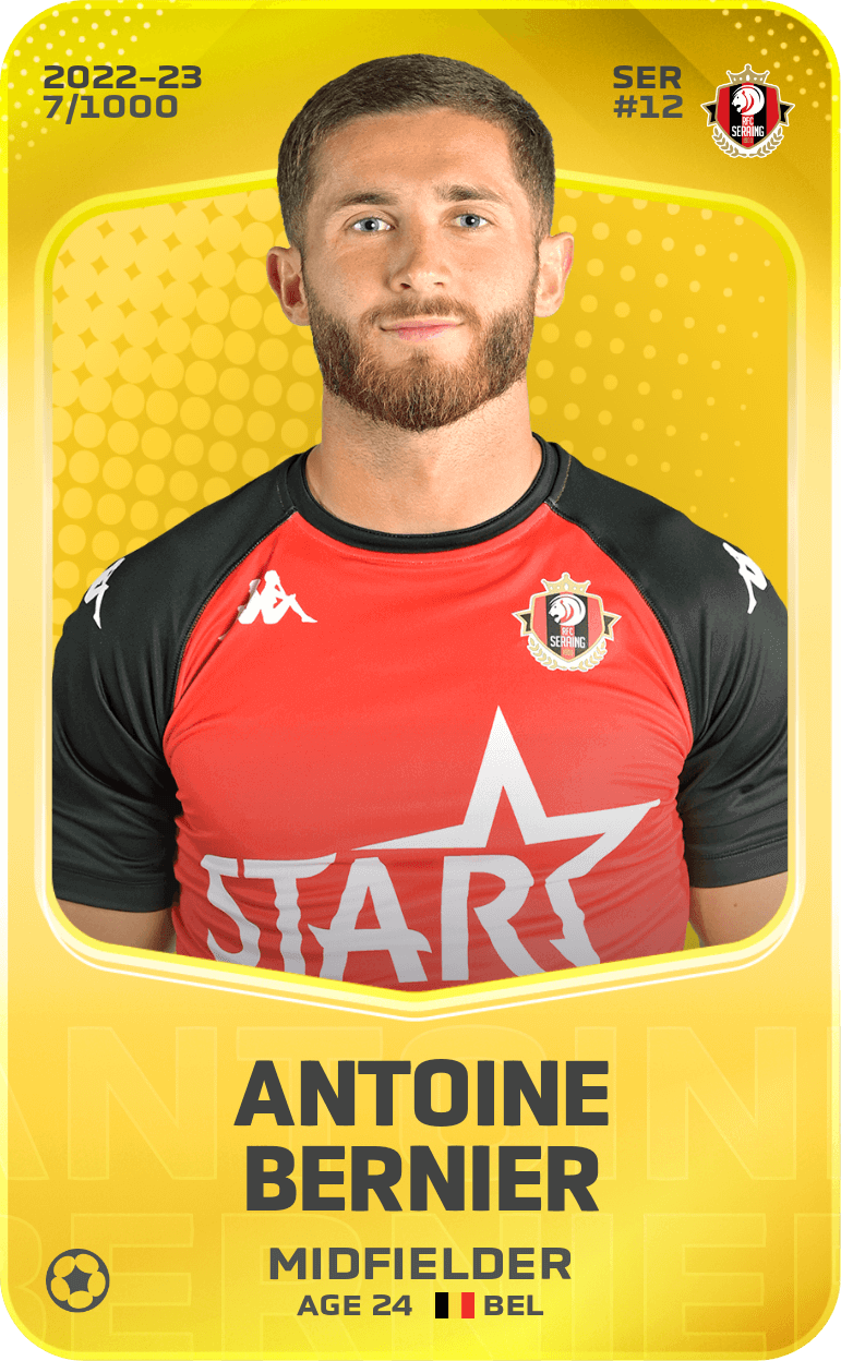 Antoine Bernier 2022-23 • Limited 7/1000