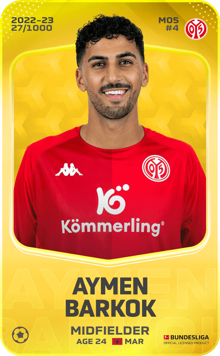 Aymen Barkok 2022-23 • Limited 27/1000