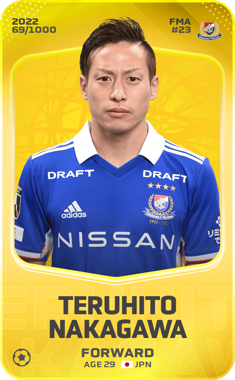 Teruhito Nakagawa 2022-23 • Limited 69/1000
