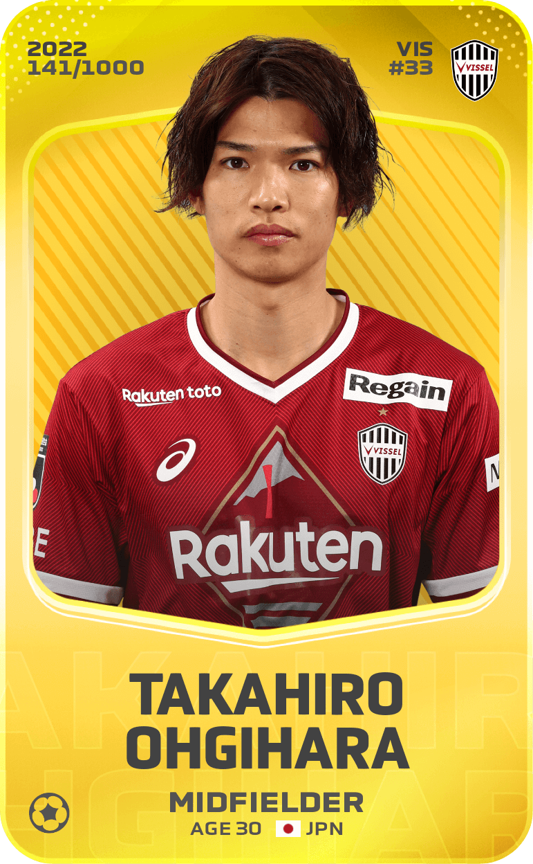 Takahiro Ohgihara 2022-23 • Limited 141/1000