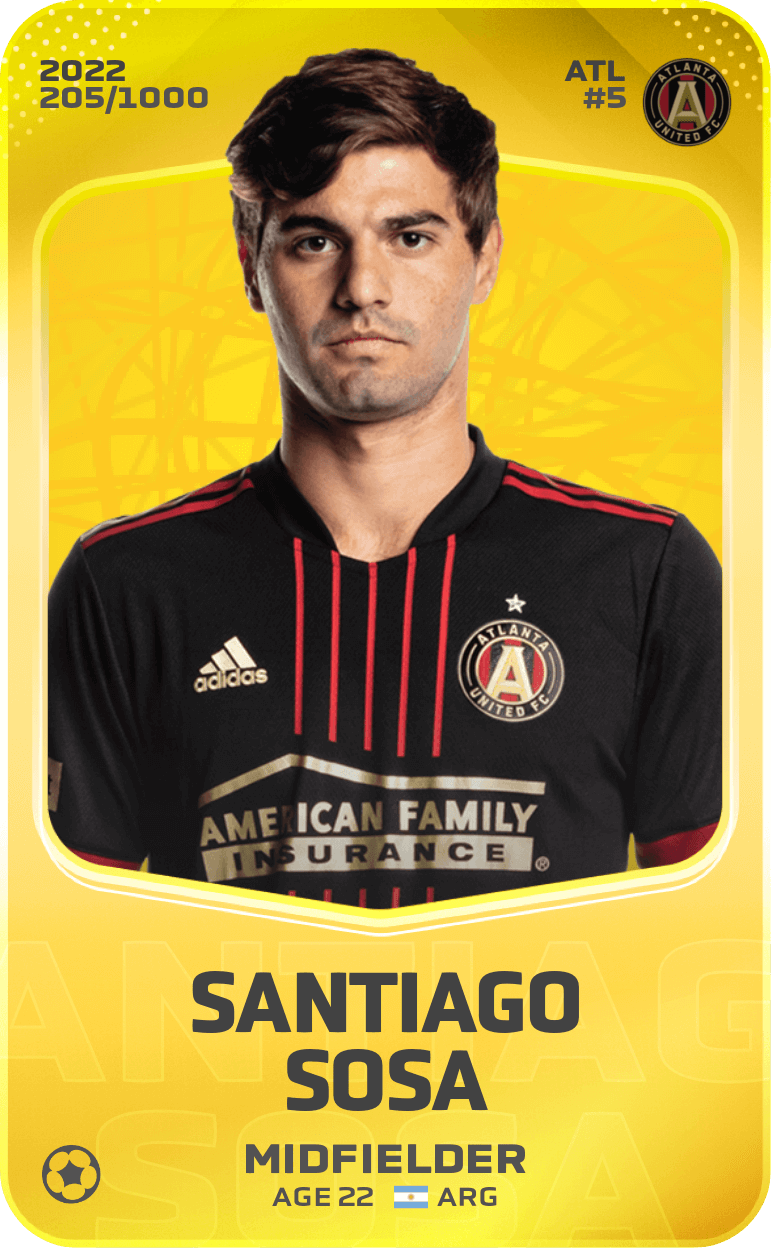 Santiago Sosa 2022-23 • Limited 205/1000