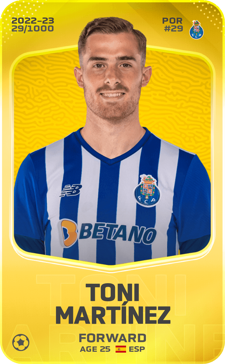 Toni Martínez 2022-23 • Limited 29/1000