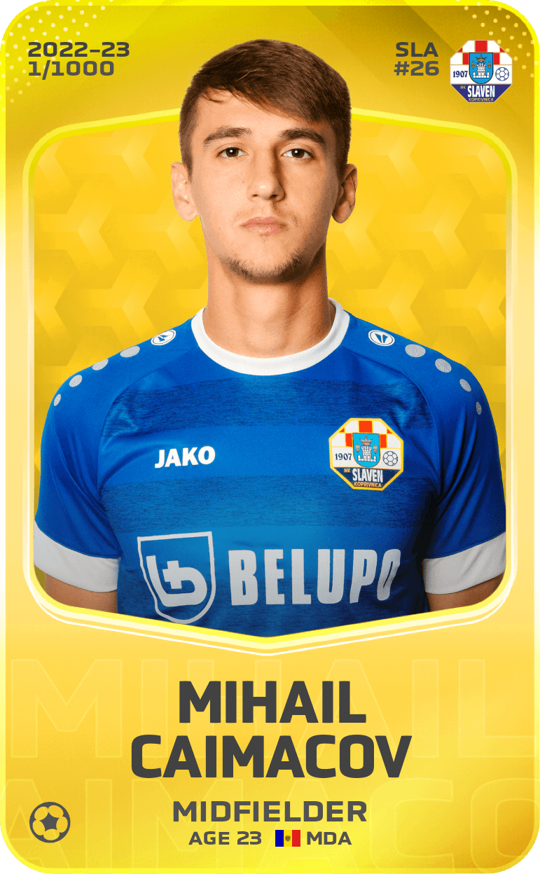 Mihail Caimacov 2022-23 • Limited 1/1000
