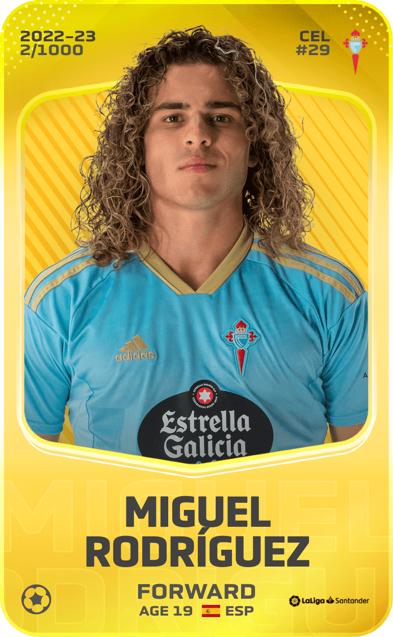Miguel Rodríguez 2022-23 • Limited 2/1000