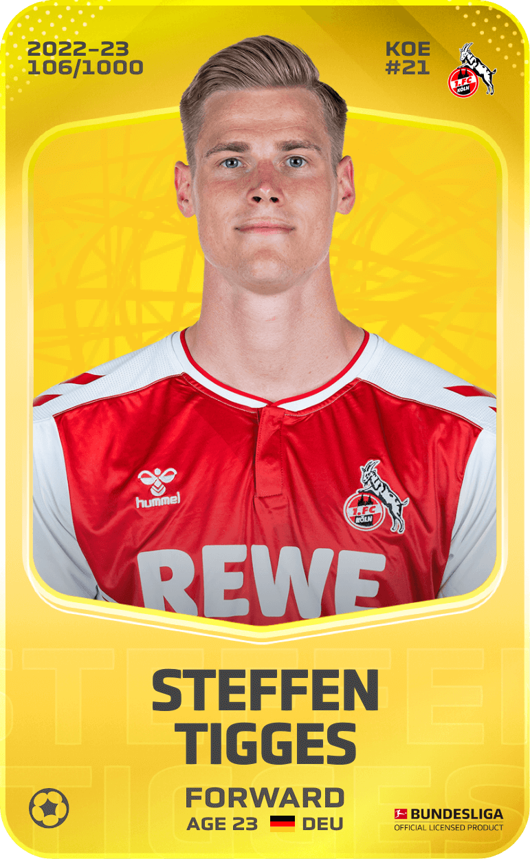 Steffen Tigges 2022-23 • Limited 106/1000