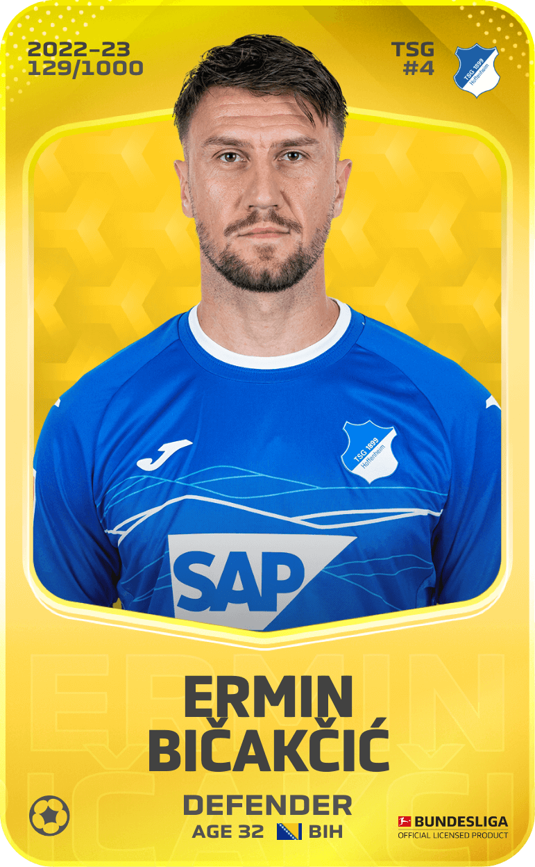 Ermin Bičakčić 2022-23 • Limited 129/1000
