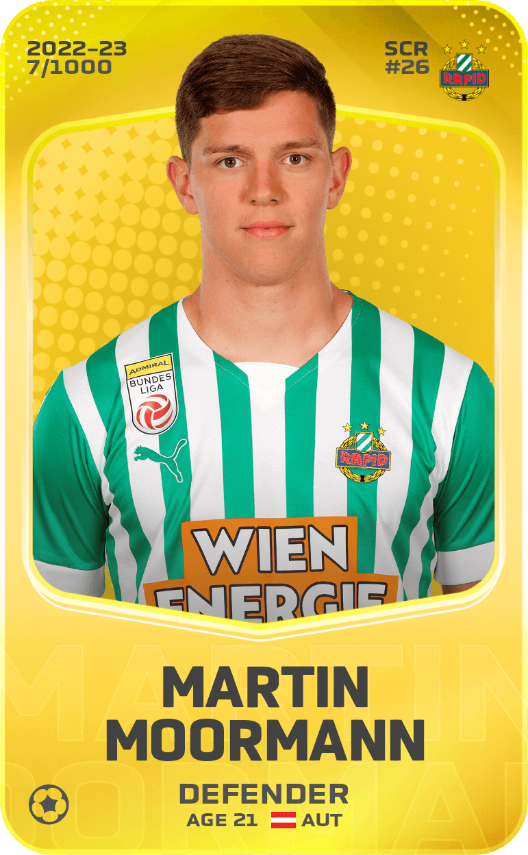 Martin Moormann 2022-23 • Limited 7/1000