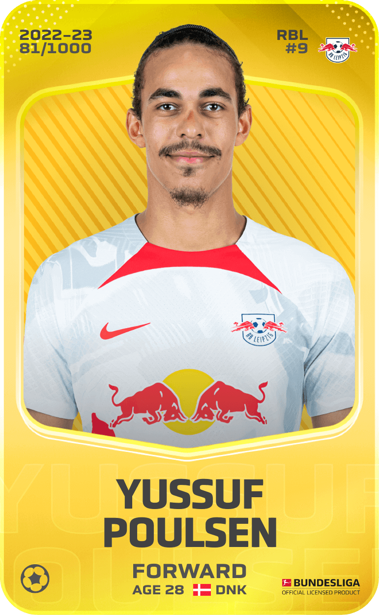 Yussuf Poulsen 2022-23 • Limited 81/1000