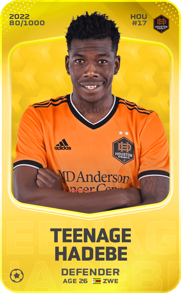 Teenage Hadebe 2022-23 • Limited 80/1000