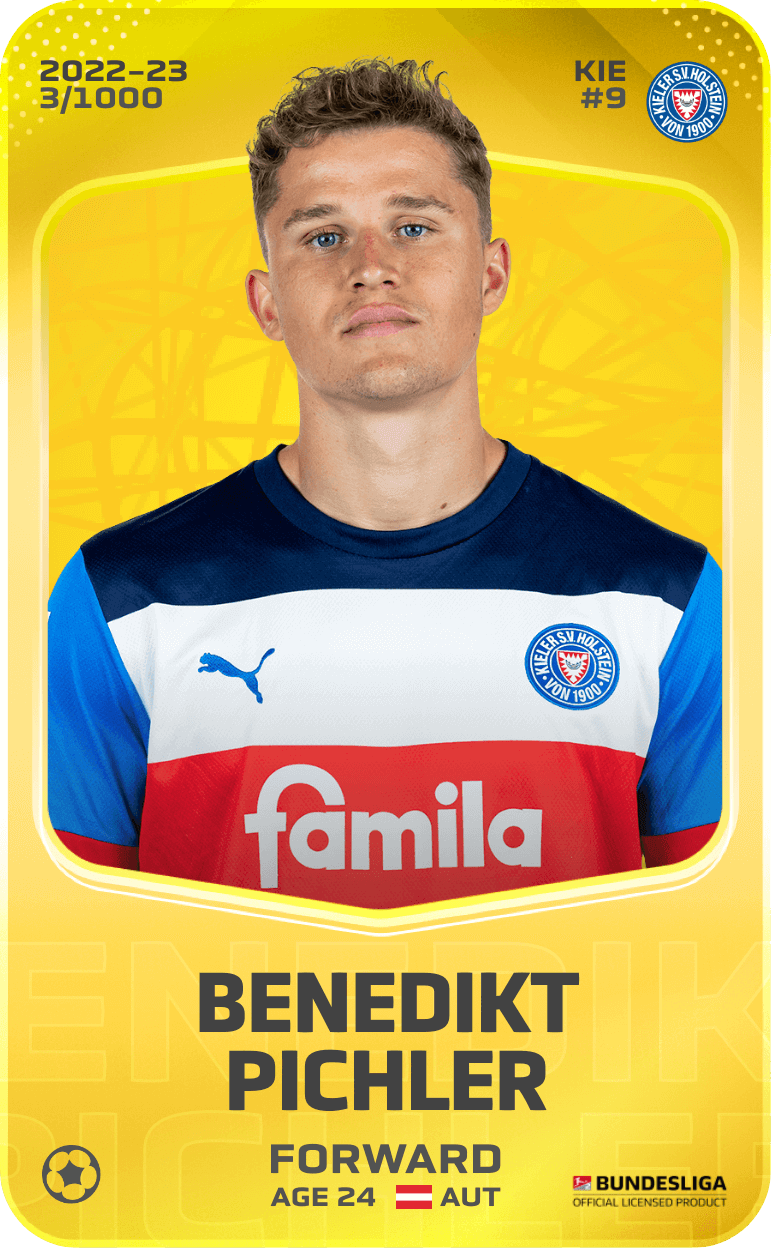 Benedikt Pichler 2022-23 • Limited 3/1000