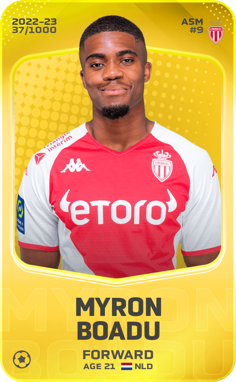 Myron Boadu 2022-23 • Limited 37/1000