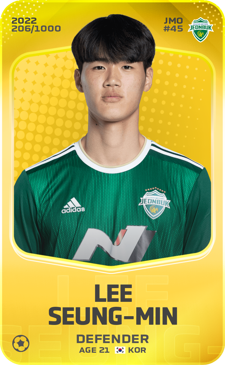 Lee Seung-Min  2022-23 • Limited 206/1000