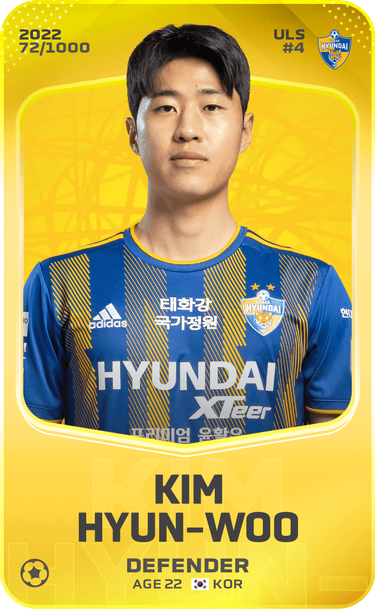 Kim Hyun-Woo 2022-23 • Limited 72/1000
