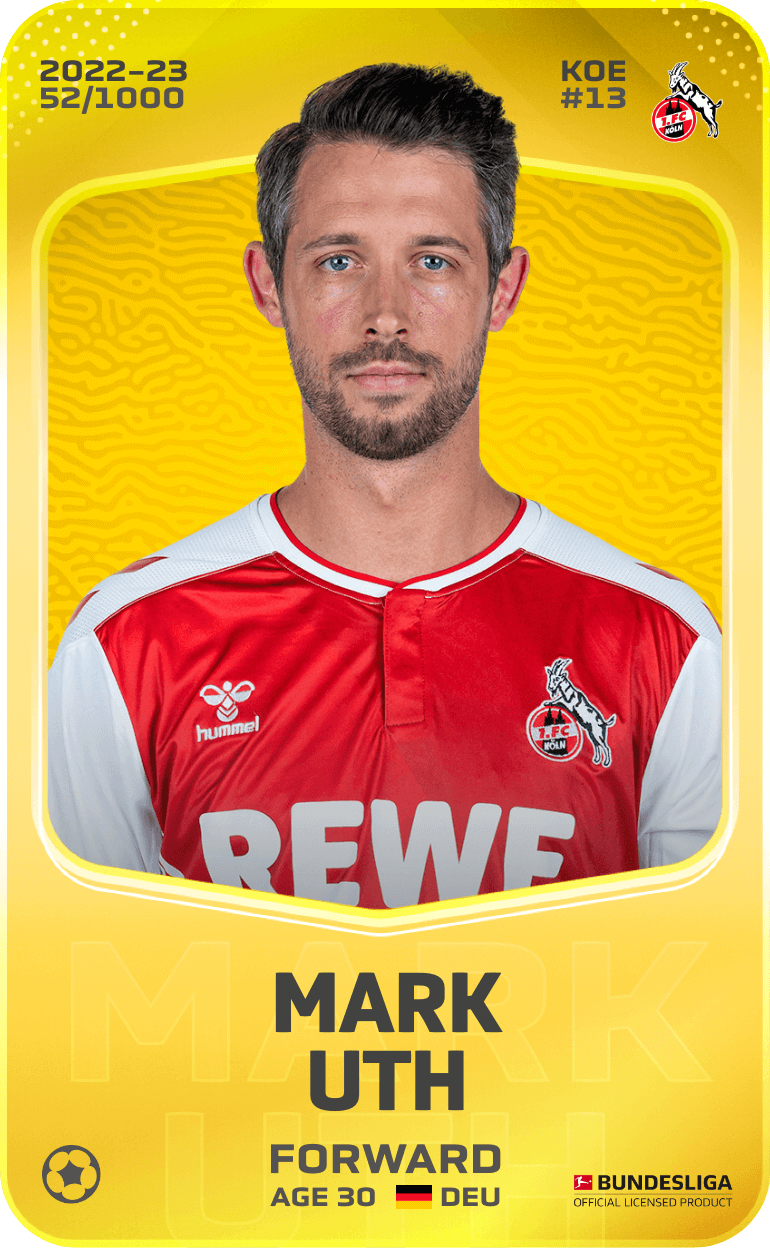 Mark Uth 2022-23 • Limited 52/1000