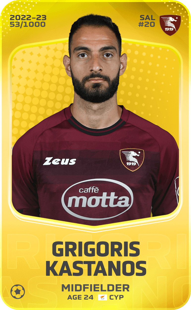 Grigoris Kastanos 2022-23 • Limited 53/1000