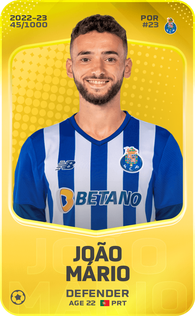 João Mário 2022-23 • Limited 45/1000