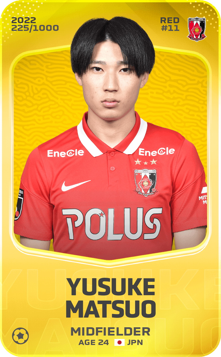 Yusuke Matsuo 2022-23 • Limited 225/1000