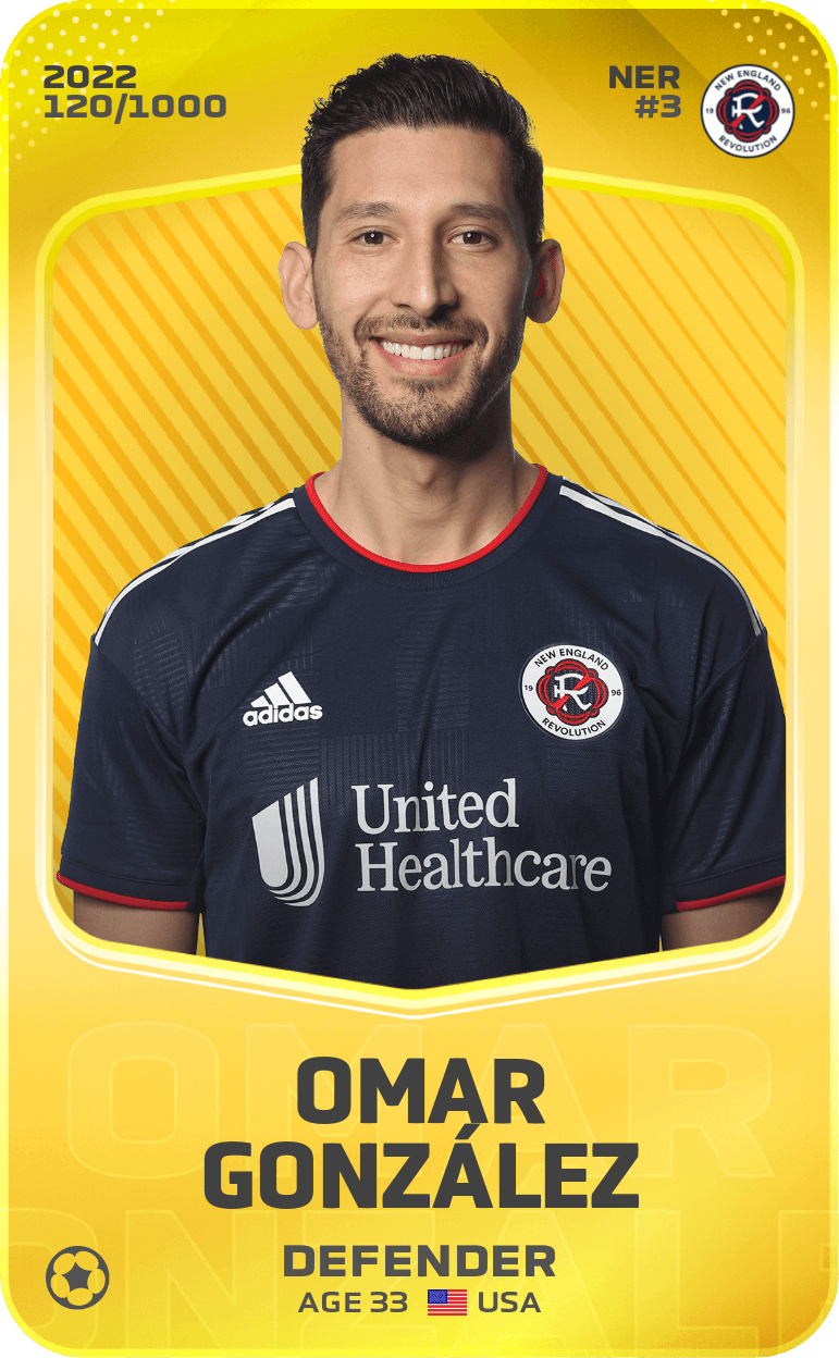 Omar González 2022-23 • Limited 120/1000