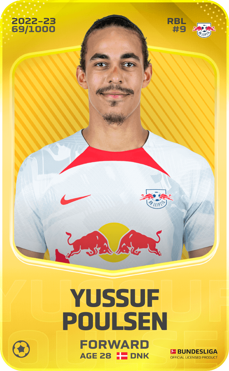 Yussuf Poulsen 2022-23 • Limited 69/1000