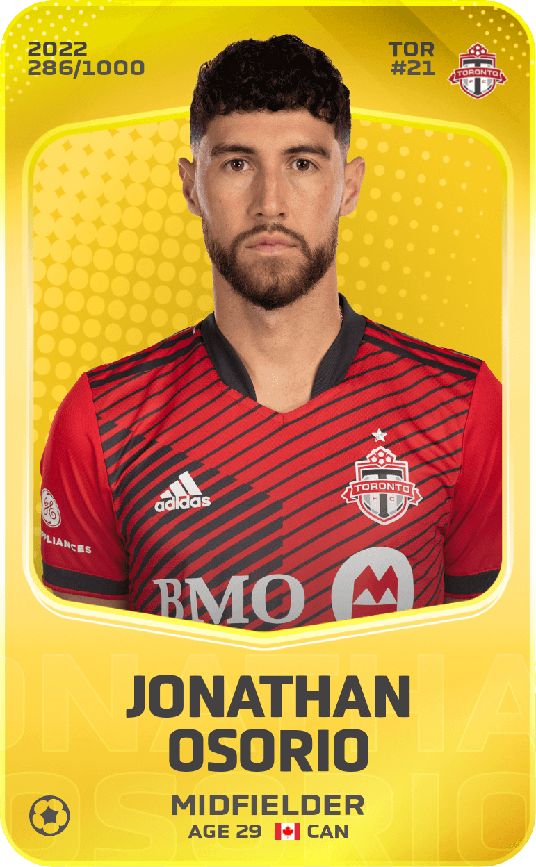 Jonathan Osorio 2022-23 • Limited 286/1000