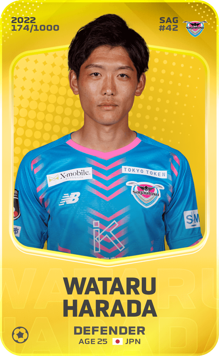 Wataru Harada 2022-23 • Limited 174/1000