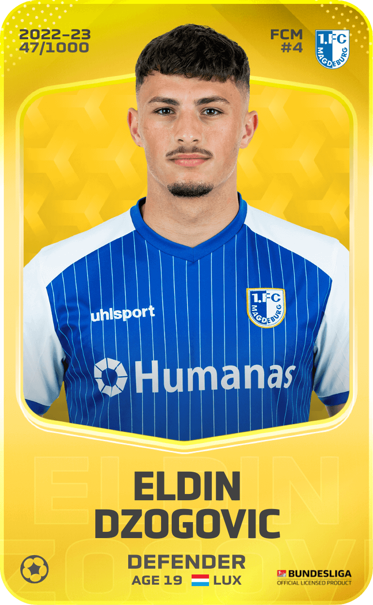 Eldin Dzogovic 2022-23 • Limited 47/1000