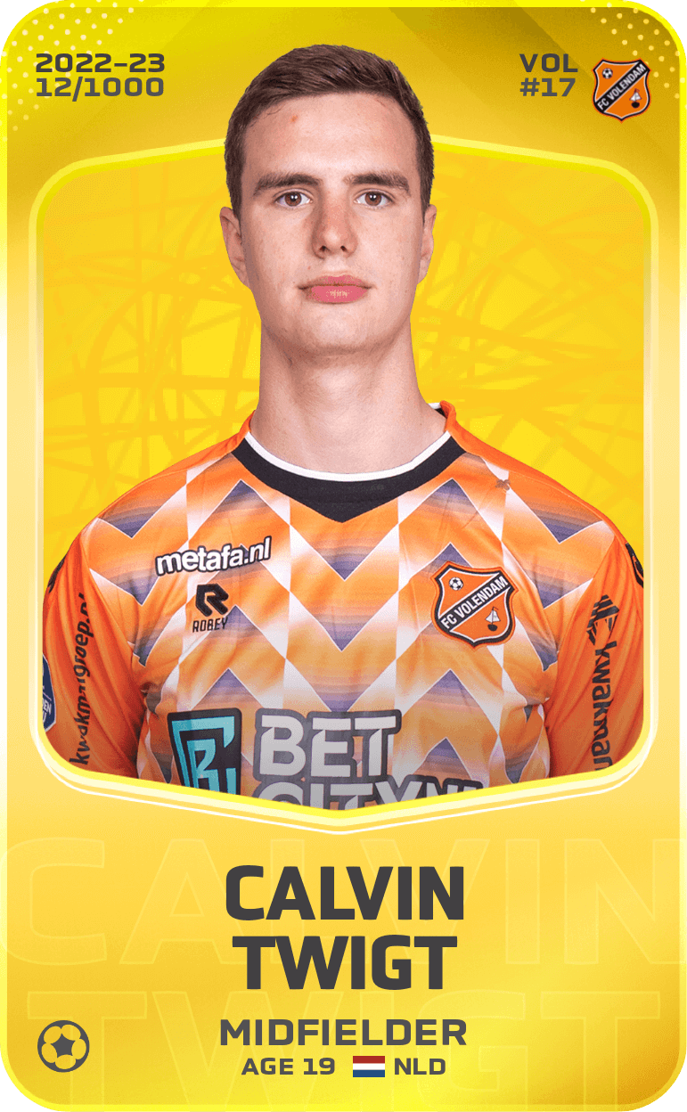 Calvin Twigt 2022-23 • Limited 12/1000