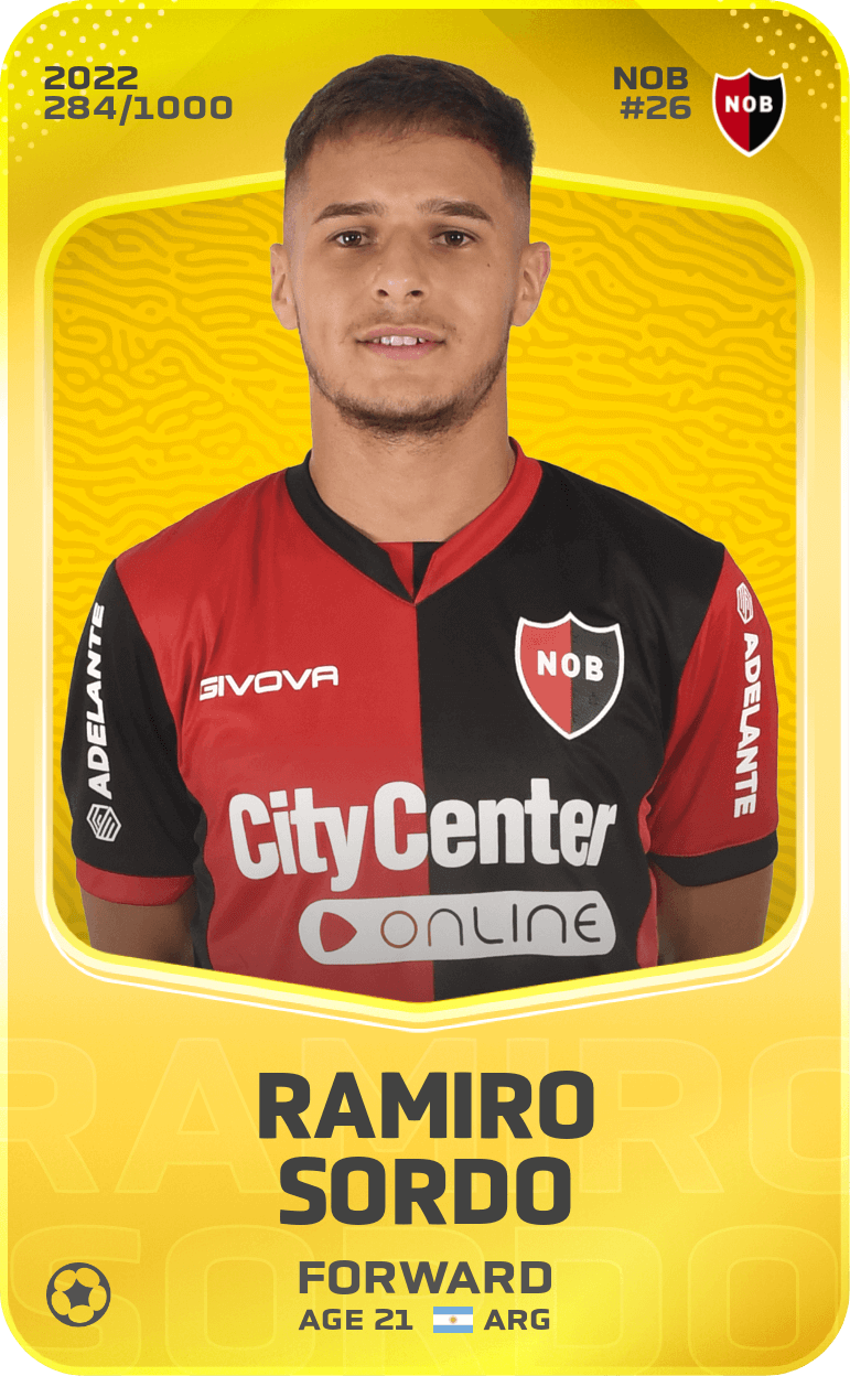 Ramiro Sordo 2022-23 • Limited 284/1000