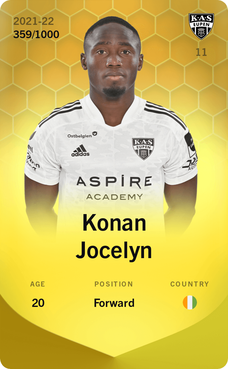 Konan Jocelyn 2021-22 • Limited 359/1000