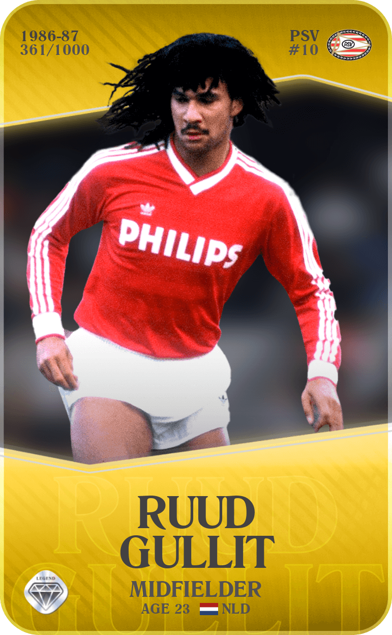 Ruud Gullit 1986-87 • Limited 361/1000