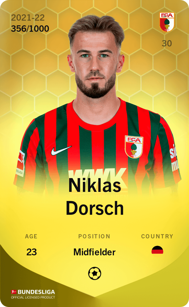 Niklas Dorsch 2021-22 • Limited 356/1000