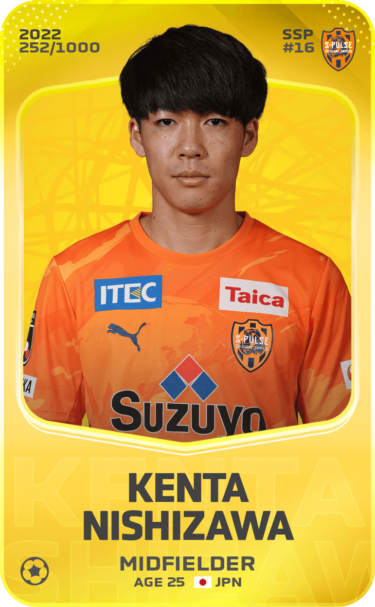 Kenta Nishizawa 2022-23 • Limited 252/1000