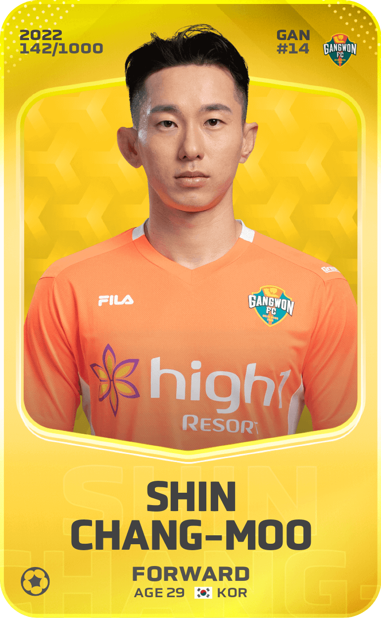 Shin Chang-Moo 2022-23 • Limited 142/1000
