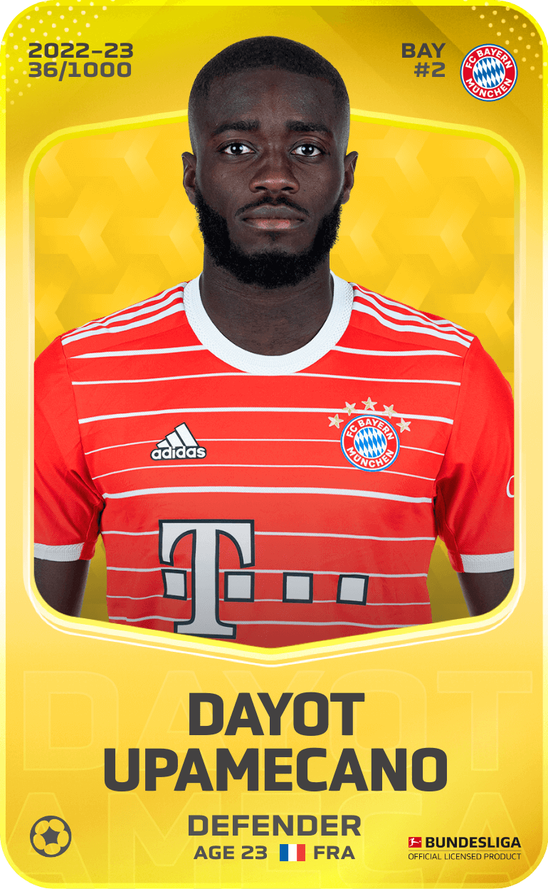 Dayot Upamecano 2022-23 • Limited 36/1000